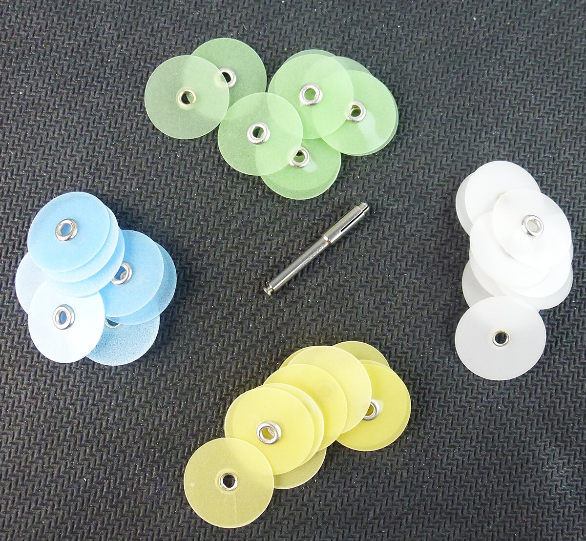 Easyinsmile Dental Composite Finishing Polishing Disc Metal Bush Contouring Kit