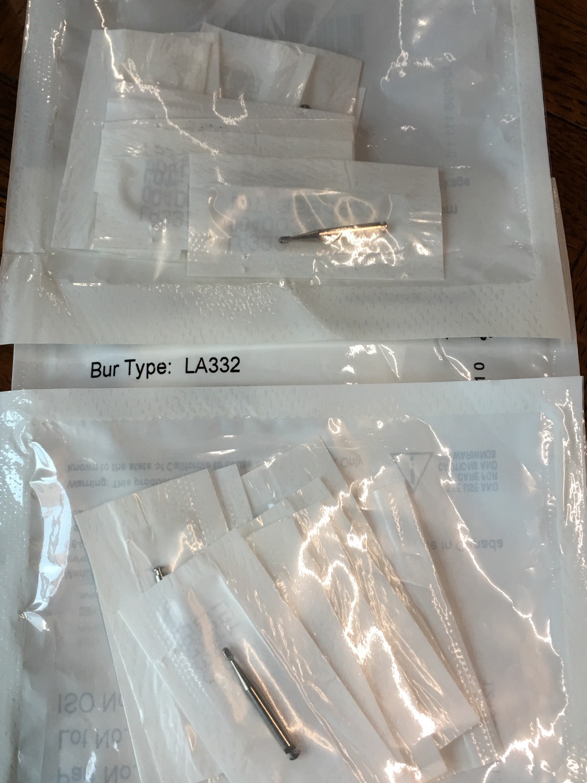 30 Latch Carbide Burs RA332, Midwest Type, Made in Canada,30 High Quality Burs