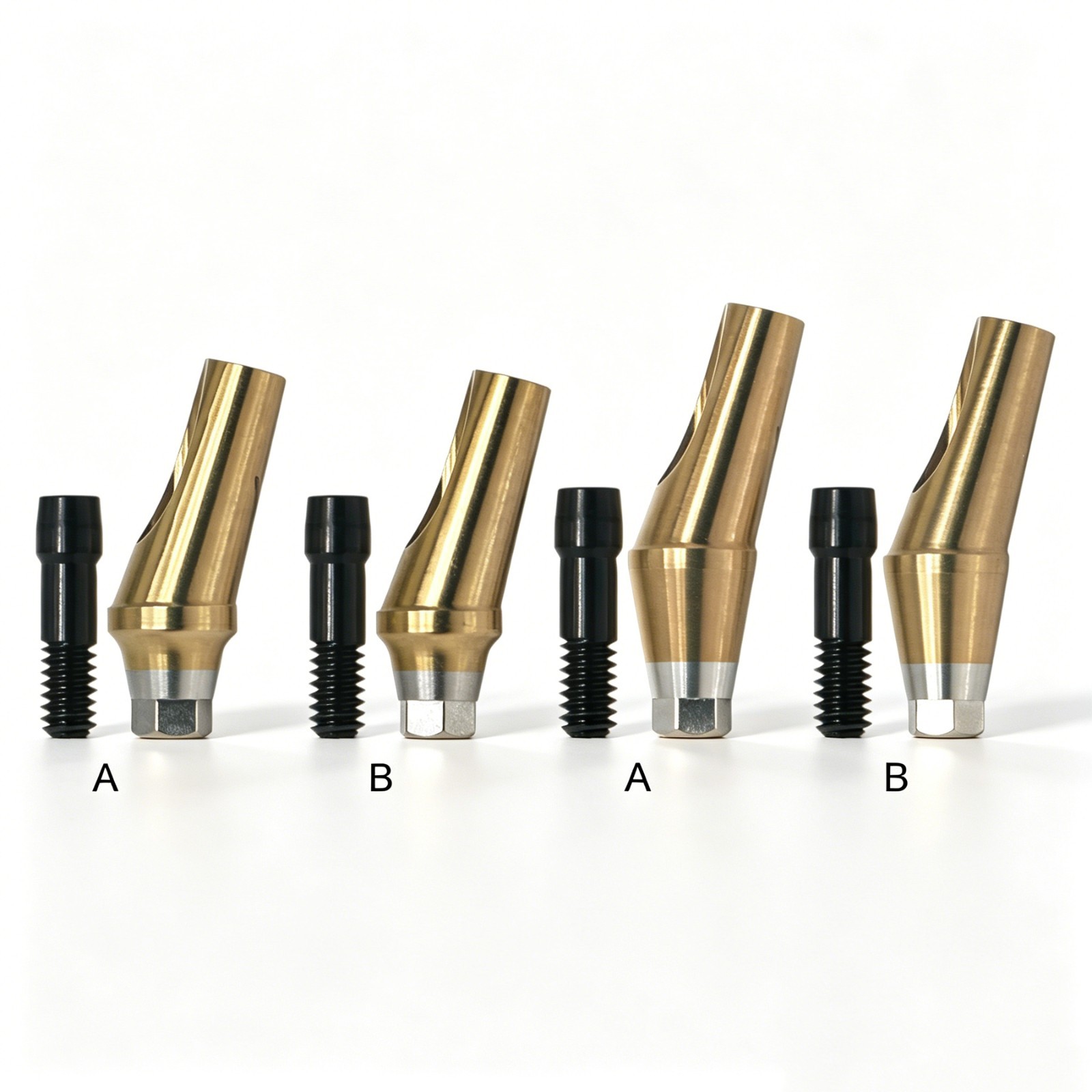 Regular 17°Angulated Angled Anatomic Abutment Osstem Hiossen Implants Ø4.5/5.0mm