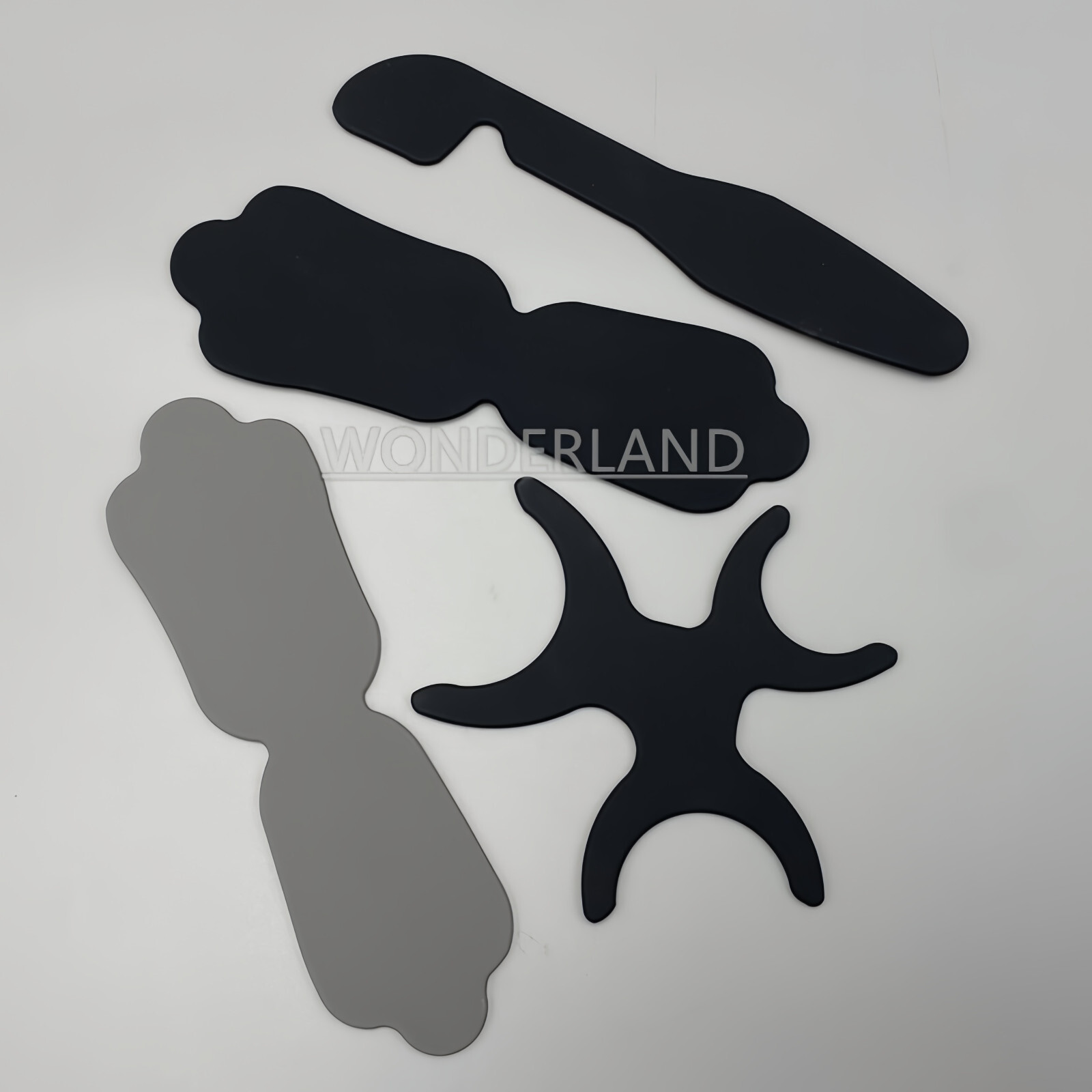 Dental Contrast Black Background Board Flexible Silicone Photo Contrastor Tools