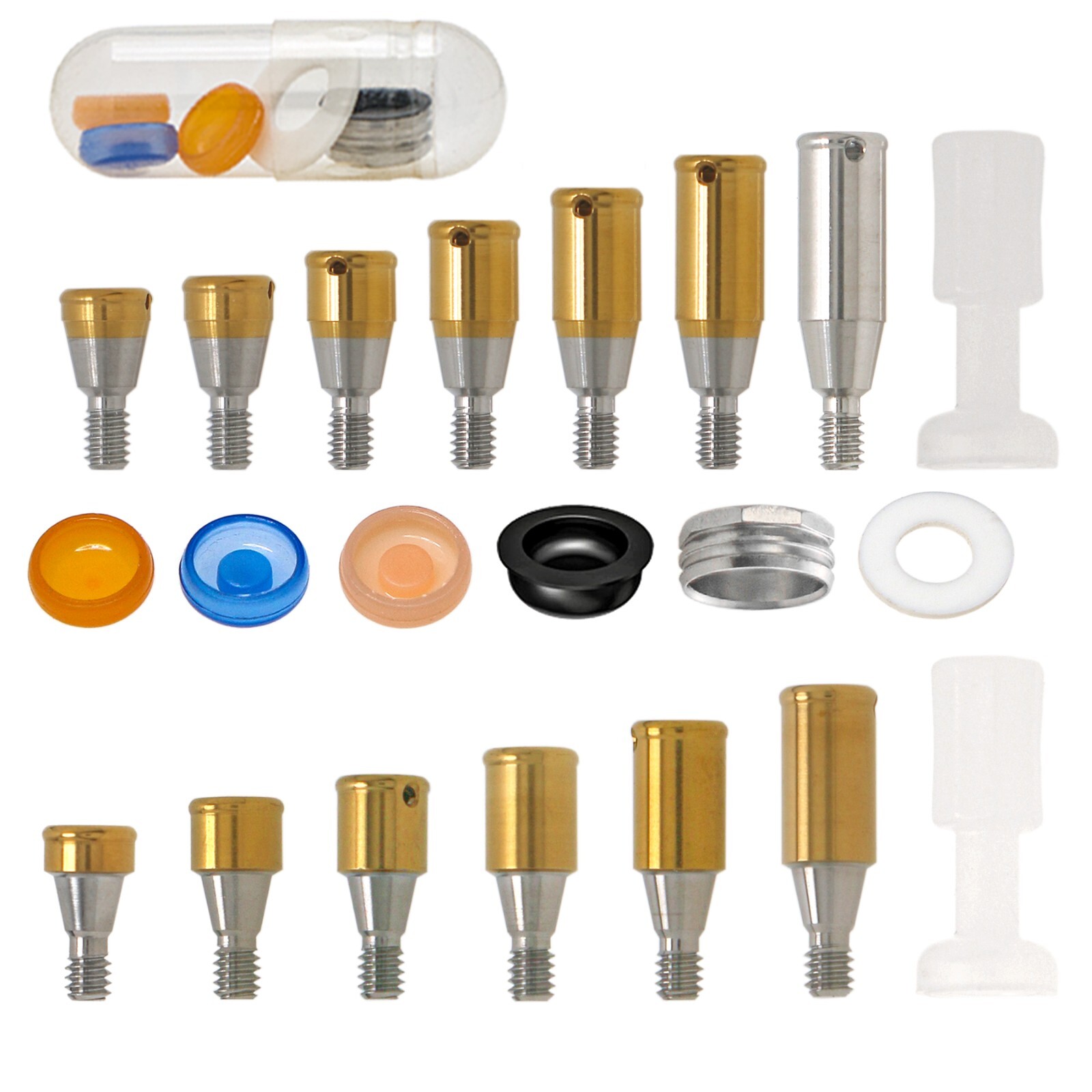 US Overdenture Locator Abutment Fits Hiossen/Nobel/Adin/Zimmer TSV/MIS Platform