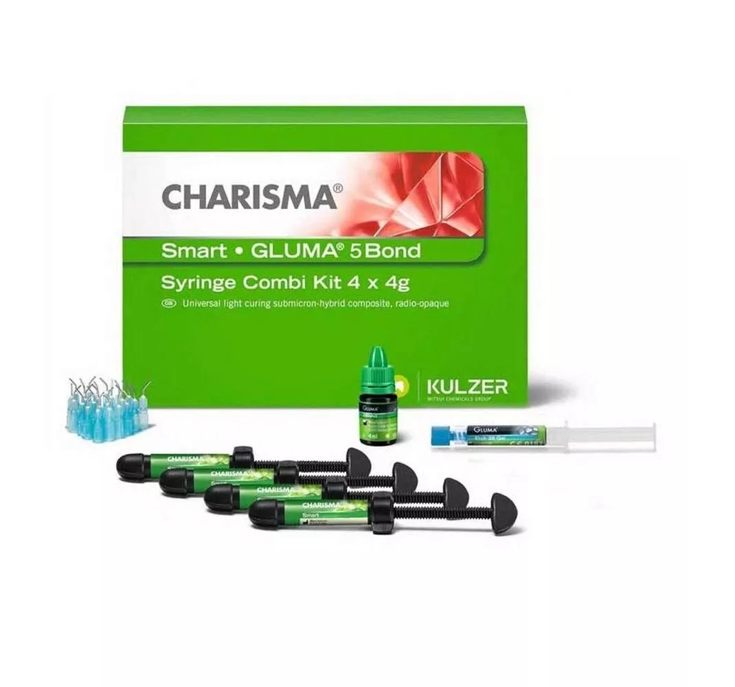 10 Pack of Kulzer Charisma Smart Nano Composite Dental Restorative 4 Syr + Bond