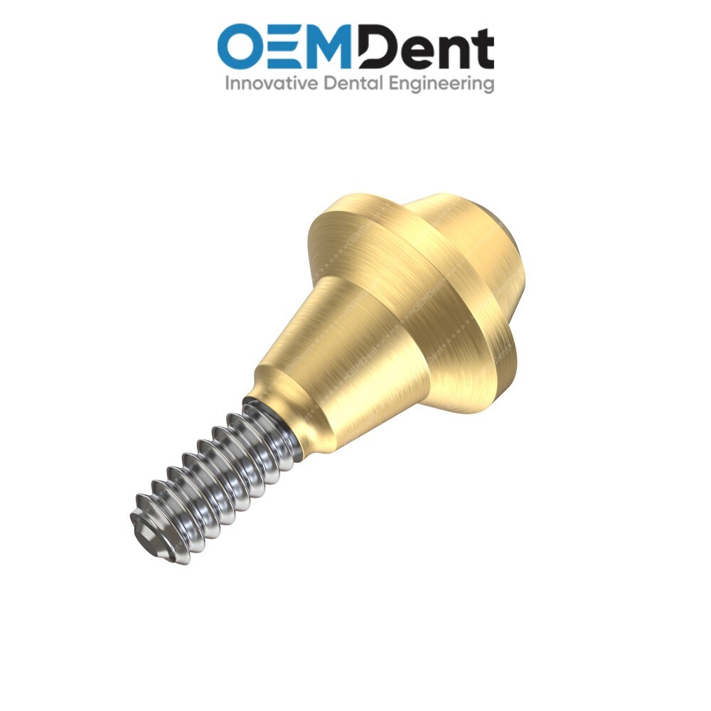 Dental Straight Multi Unit 1.6mm Titanium Set NP Nobel Active®Compatible Conical