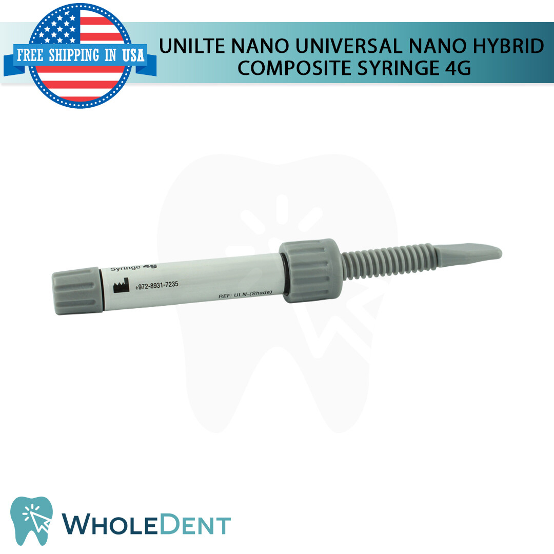 Nano Gingival Pink Hybrid Composite Dental Filling Syringe Restoration 4g Shades