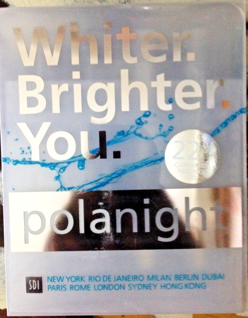 SDI Pola Night Kit 22% Dental Tooth Whitening Bleach Kit of 4 X 3gm Syrin.