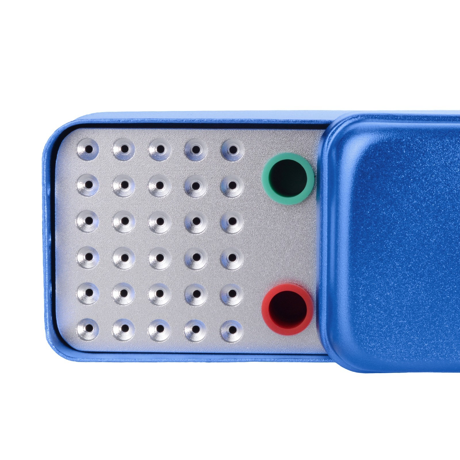 60 Holes Dental Root Canal Files Gutta Purcha Point Sterilization Box Holder USA