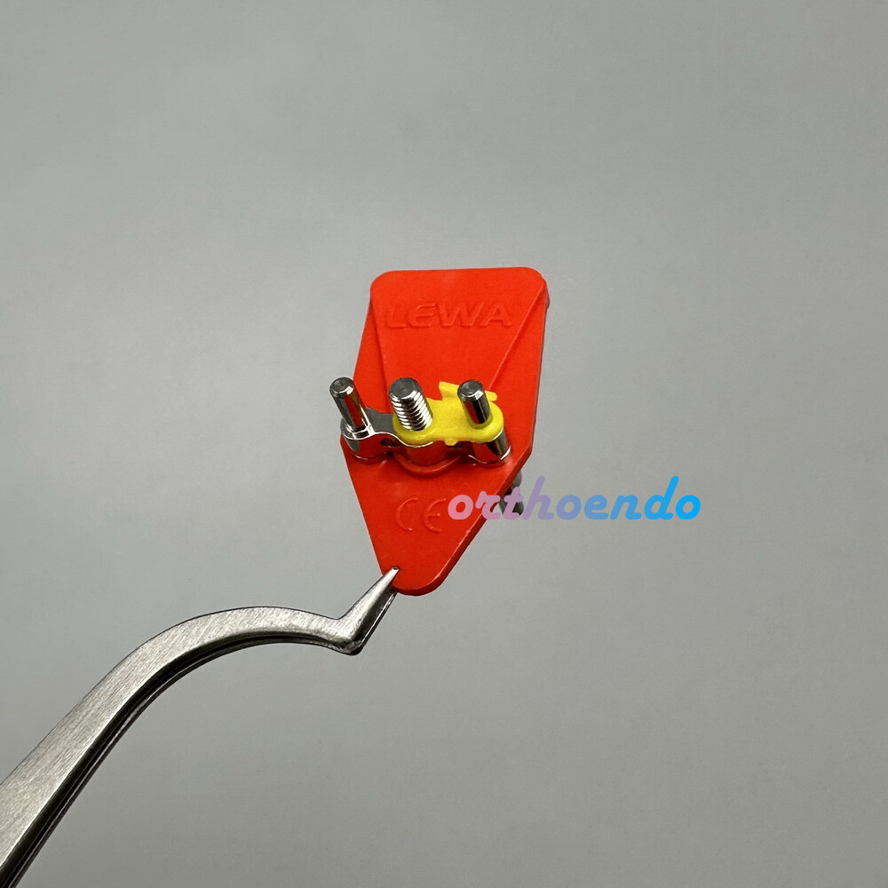LEWA Orthodontic Expansion Screws Dental S.S Max Standard Expansion 9mm with Key