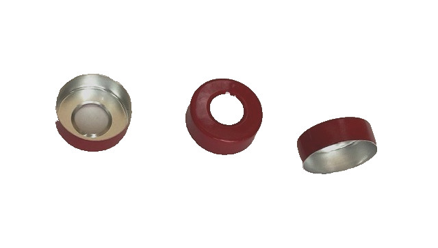 Box of Aluminum Seals Crimp 20-1Red L7573 LQ Quantity Approx 8500 pcs