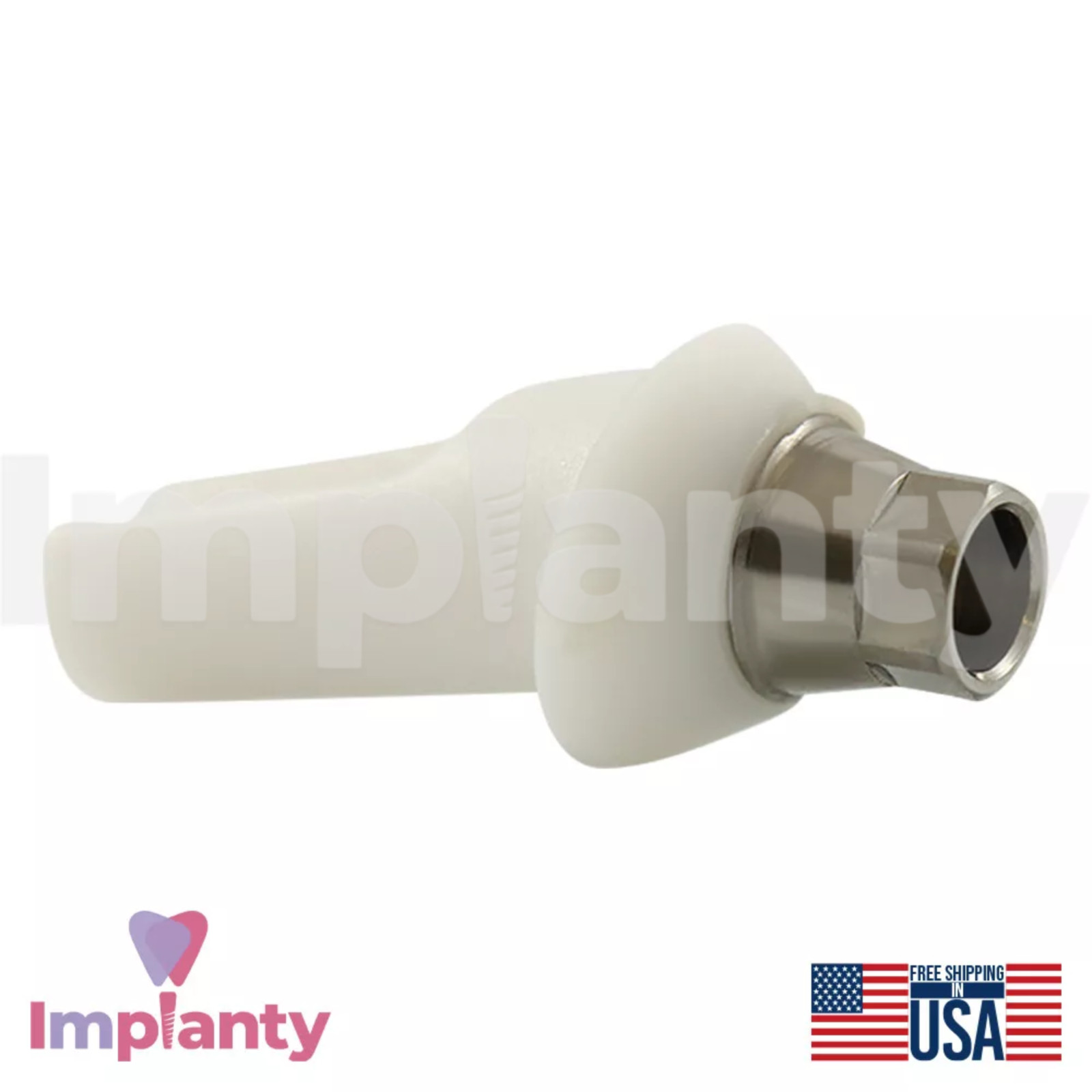 10x GDT Angulated Zirconia Prosthetic 15° Conical 2.65mm Regular Platform RP