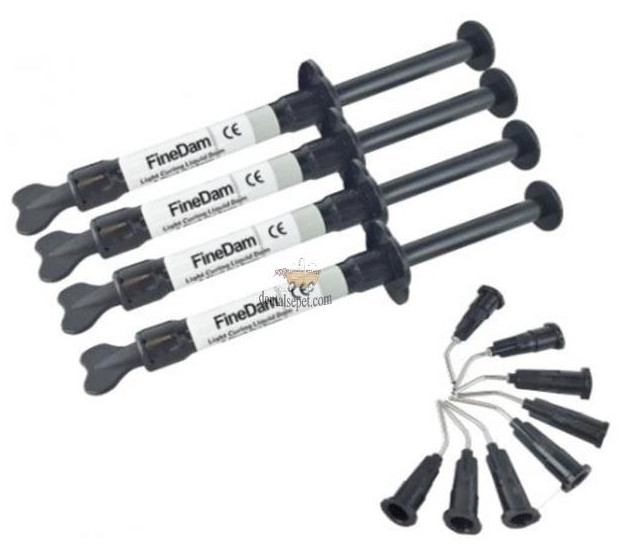 Spident FineDam Light Curing Liquid Dm 4x 1.2mL Syringe – Korea Exp:2024-01-18