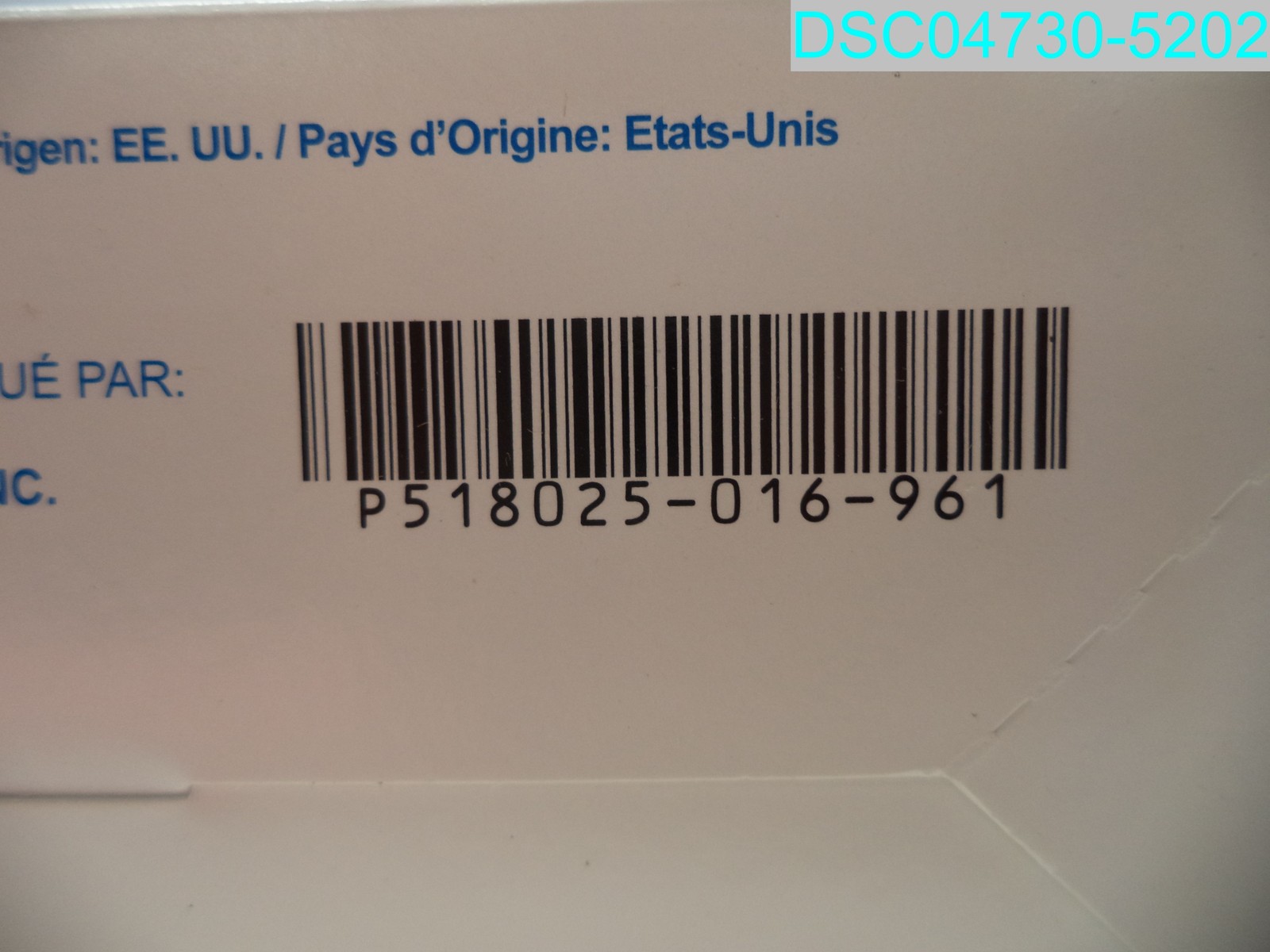 QTY=500(10 X 50): P518025 White Non-Medical Adult Face Mask