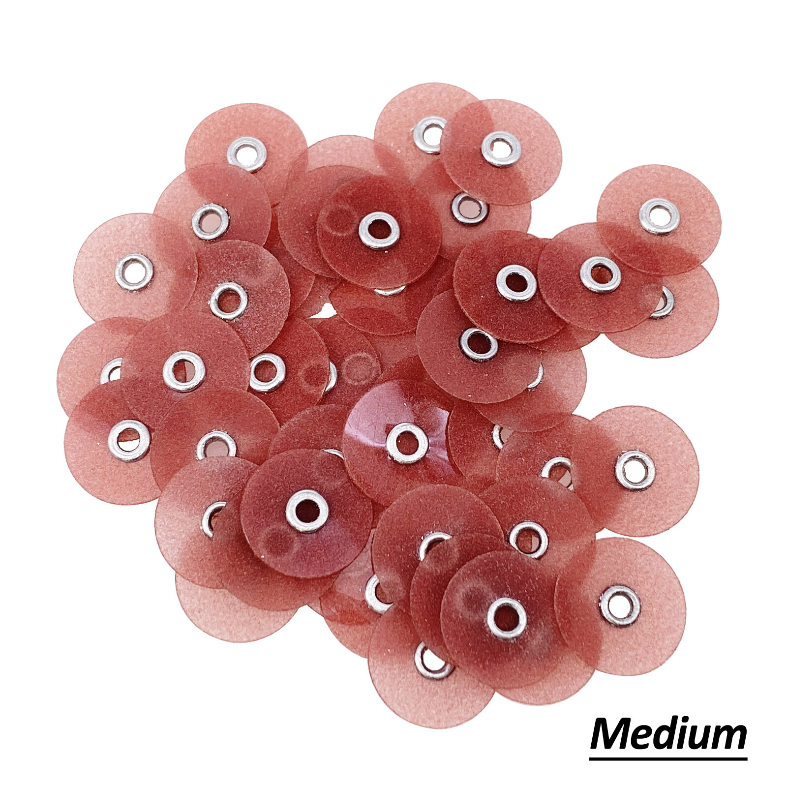 Dental Composite Finishing Polishing Discs SOFLEX 14mm /Mandrel