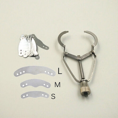 Dental Matrix Bands Retainer Tofflemire Stuck Clip + 20pcs Formation Piece L/M/S