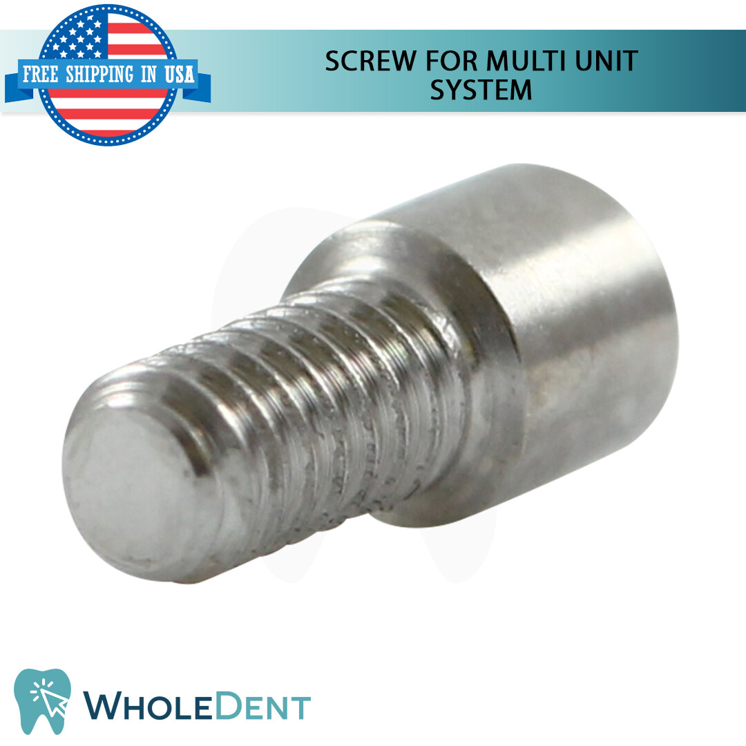 NP Conical Connection Straight Multi Unit 1.6mm Scan Body Titanium Base Set
