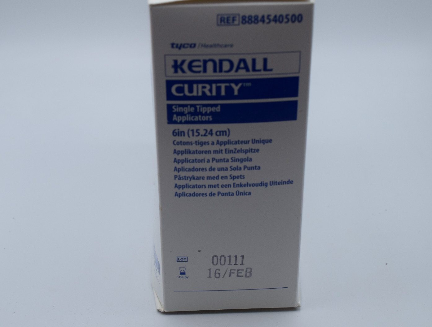 Kendall Curity Single Tipped Applicators 6″ 1000