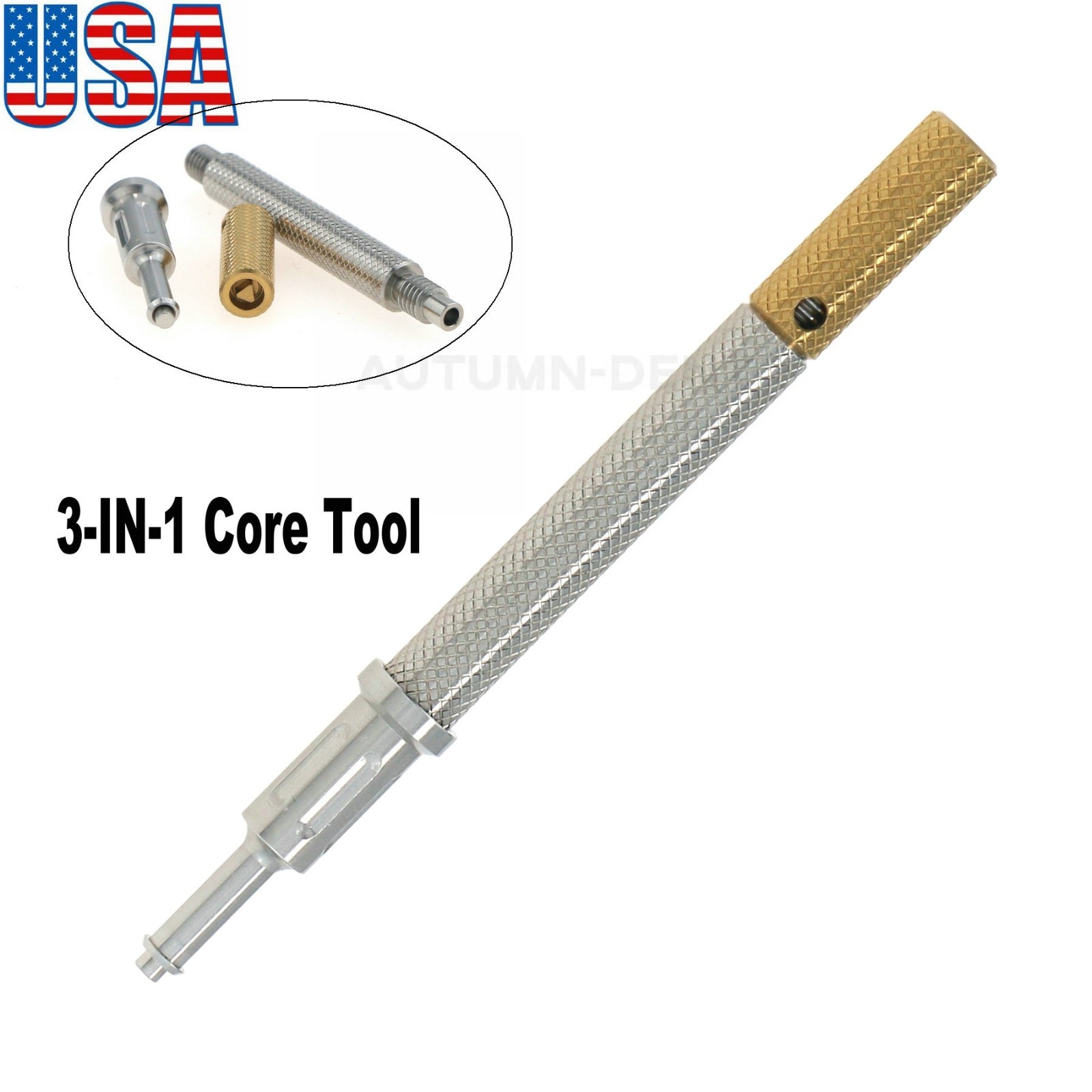 US Dental Locator Abutment Nobel Biocare Active NP/RP Conical Titanium 1.0-5.0mm