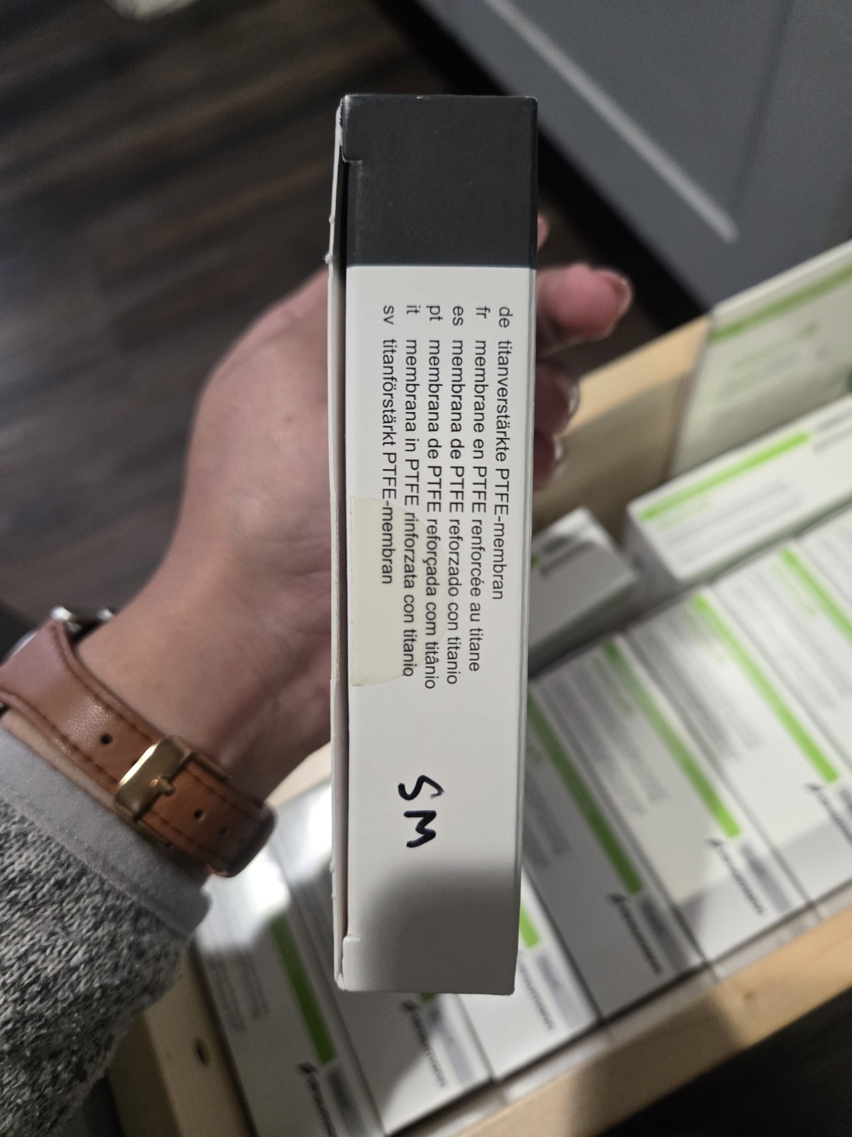 TI-reinforced PTFE membrane