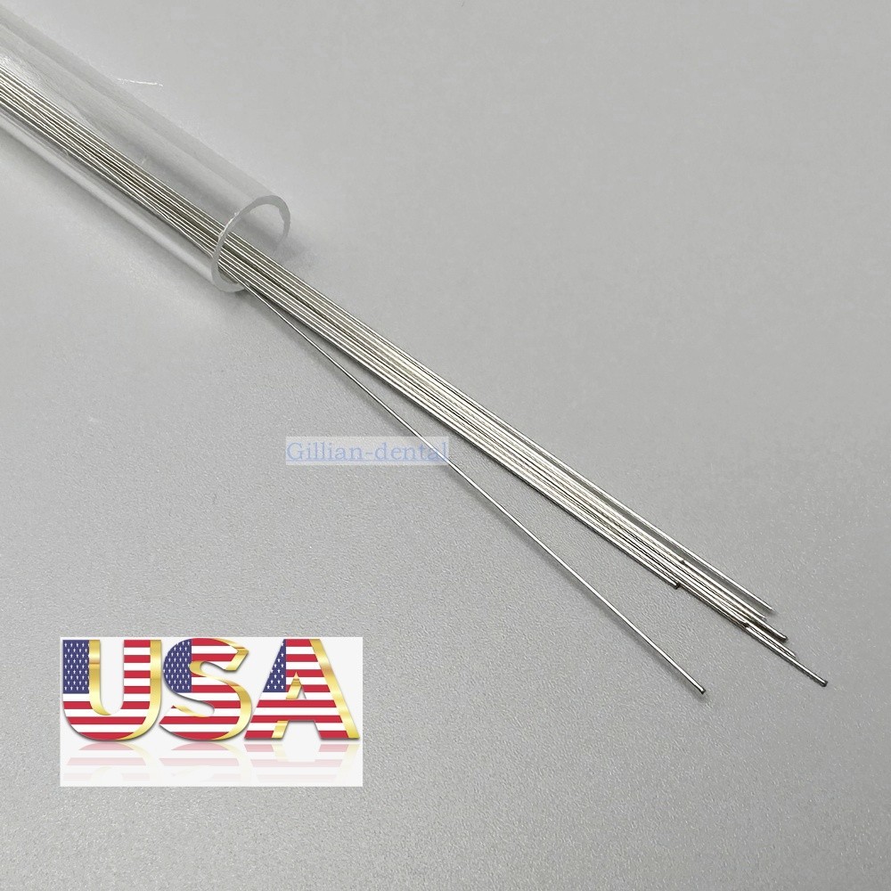 Dental Ortho Low Temperature Welding Rods Silver Soldering Wires 0.5/1.0mm