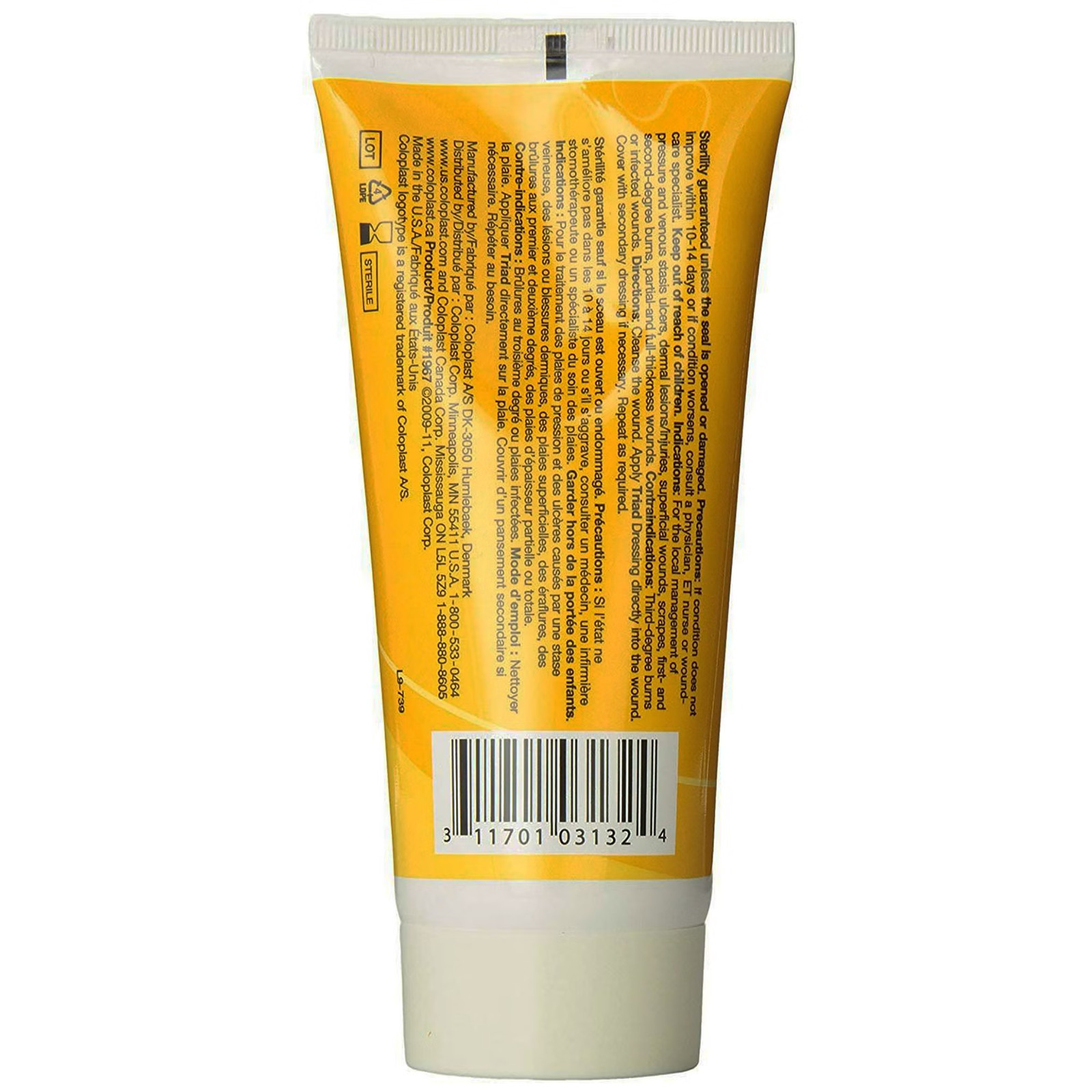Triad Hydrophilic Wound Dressing with CMC 6 oz. Sterile 1967 1 Ct