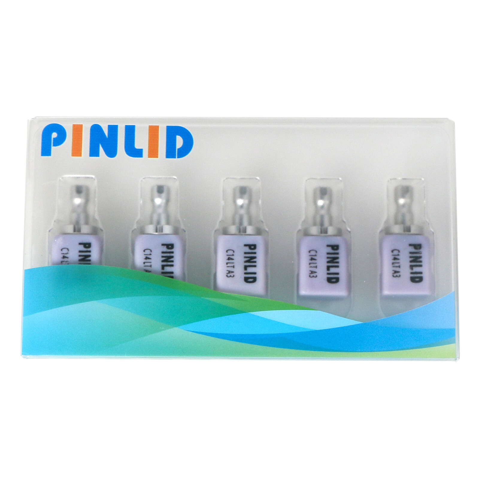 5Pcs C14 Emax Dental Glass Ceramic LT Lithium Dislicate CAD/CAM Cerec Blocks A3