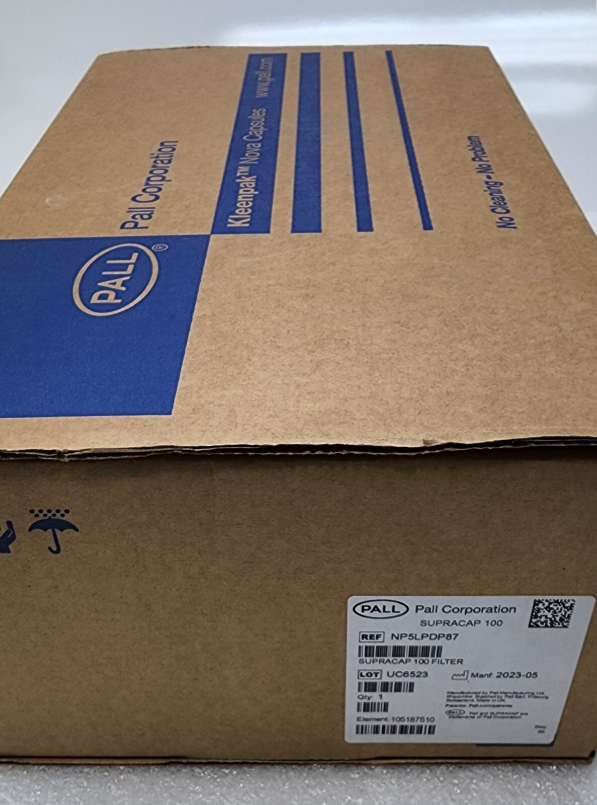 CYTIVA NP5LPDP87 PALL Supracap 100 depth filter capsule, in-line style, 5 in