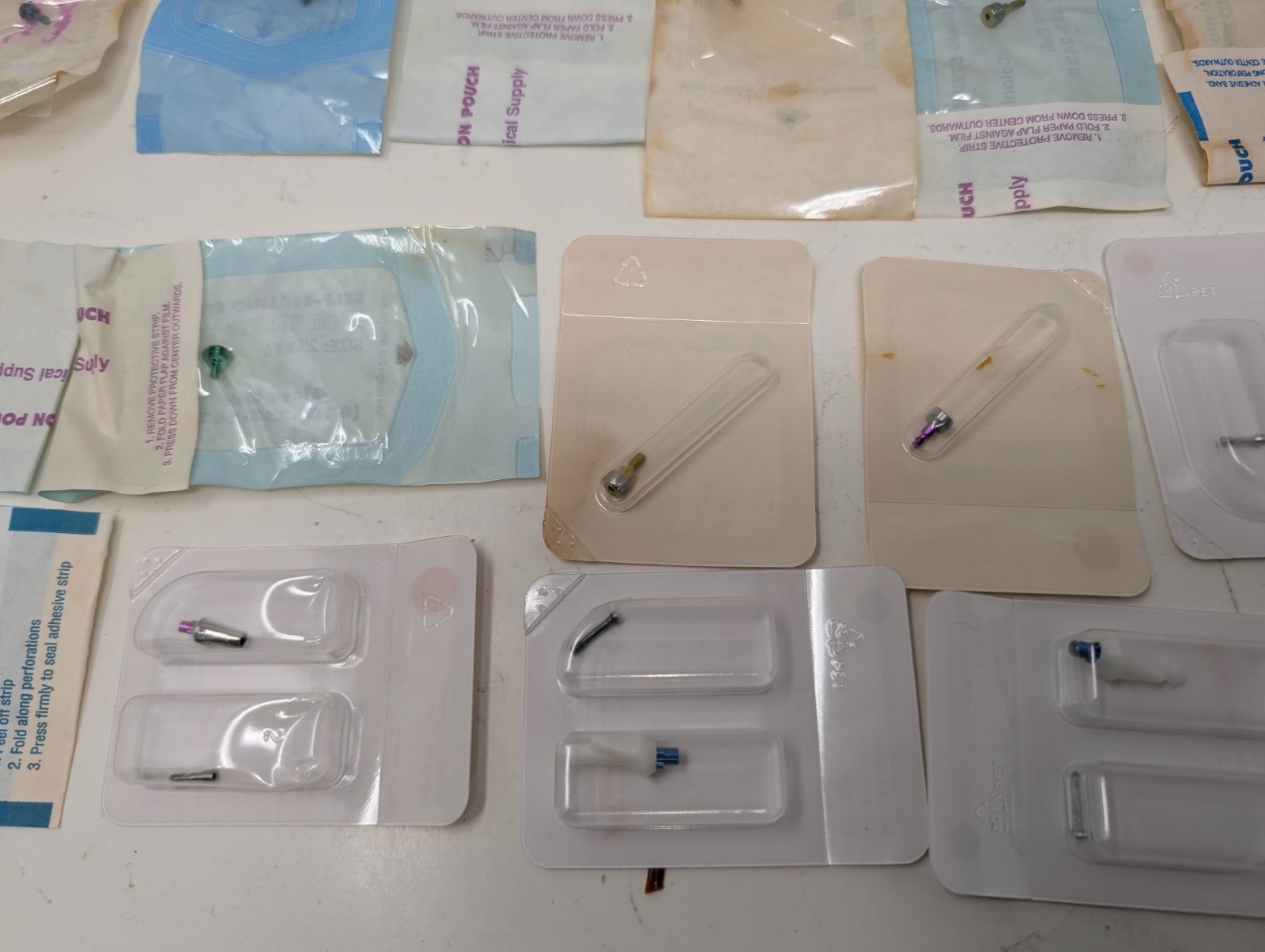 Lot of Nobel Biocare Implant Screws In Sterile Bags (G4)