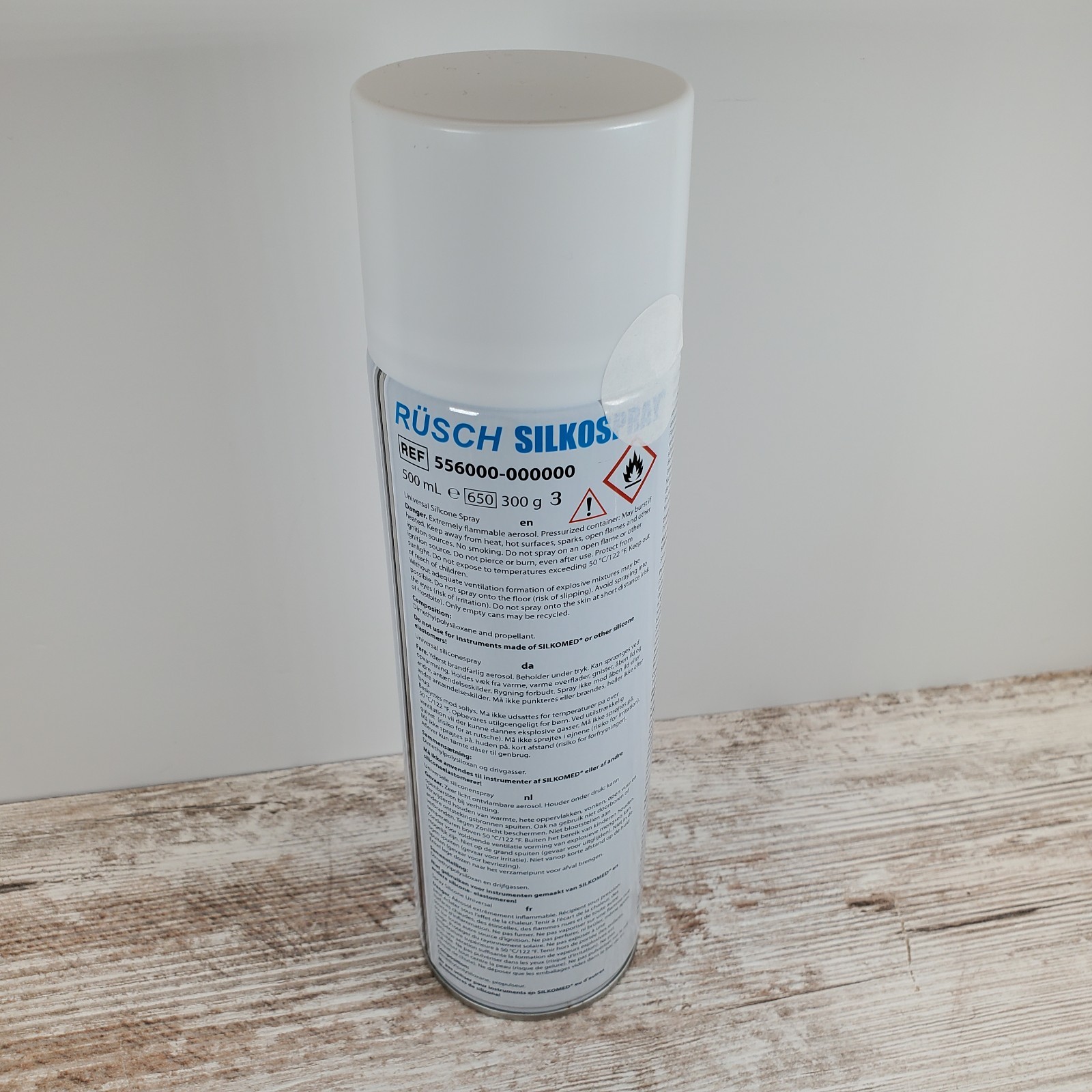 Rusch Silkospray 500 mL Universal Silicone Spray Aerosol – Instrument Lubricant