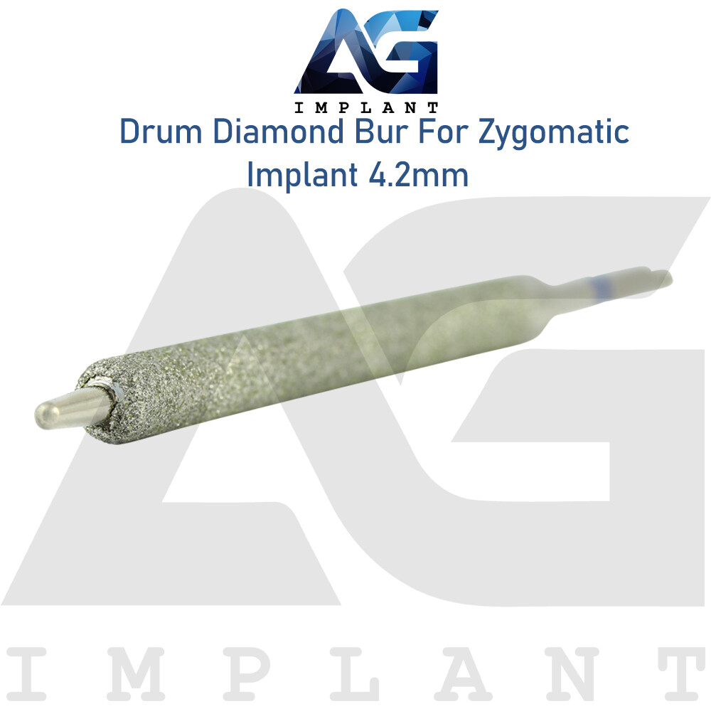 Diamond Drum Bur Ø4.2mm For Zygomatic Tool Drill Surgi cal 30mm