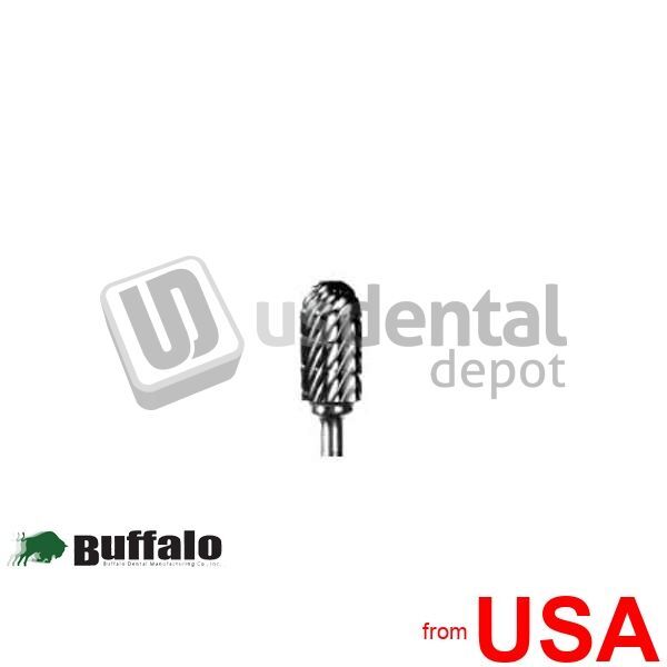 BUFFALO Abbott-Robinson 88A Barrel Cone Dual Cut Tungsten Carbide HP Burs 424568