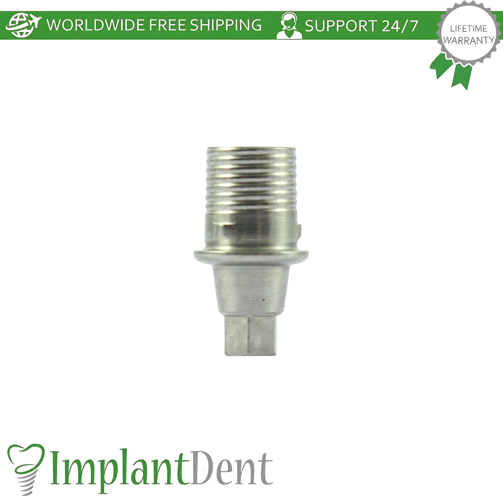 X5 Titanium Base Ø4.5mm Prosthetic Grand Morse Connection Neodent GM Compatible