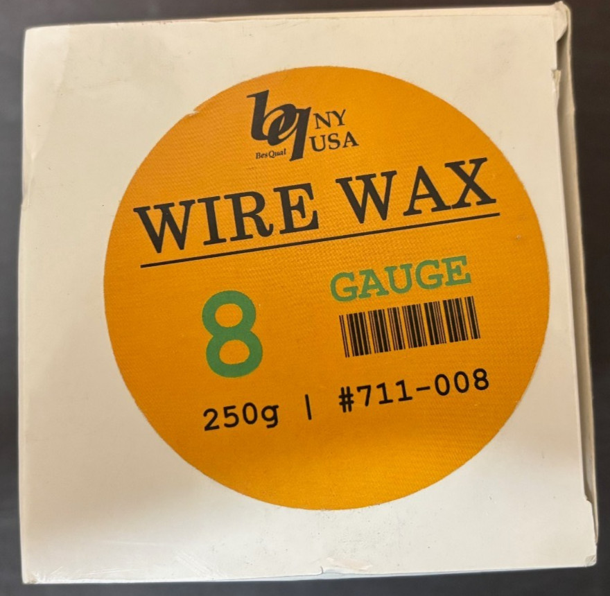 BESQUAL – Wire Wax For Sprues Blue [ 6, 8, 10 ] gauge – 250gr