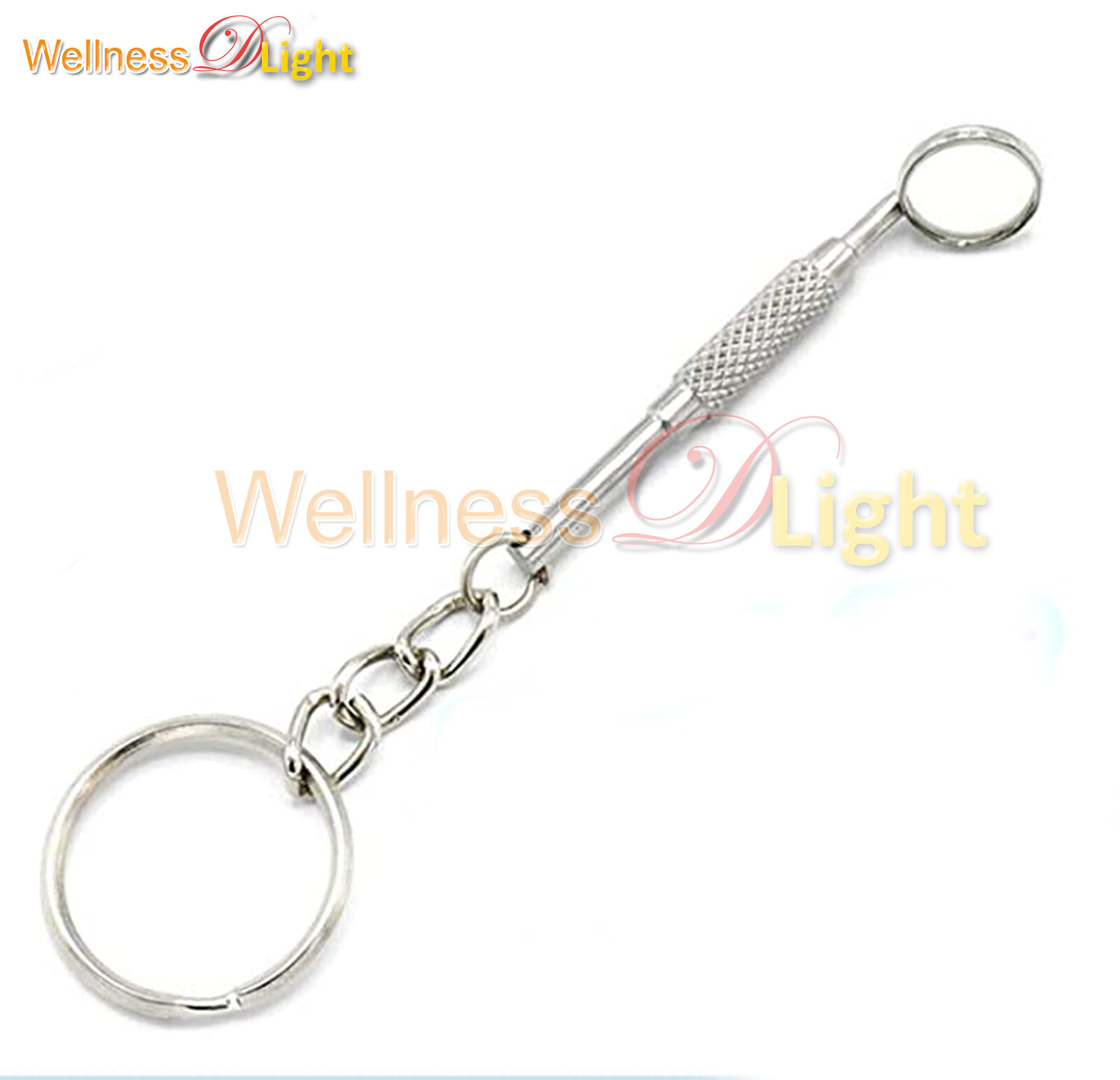 Gift for Dentist, Clinics, Keychain Dental Mouth Mirror Dental Instruments