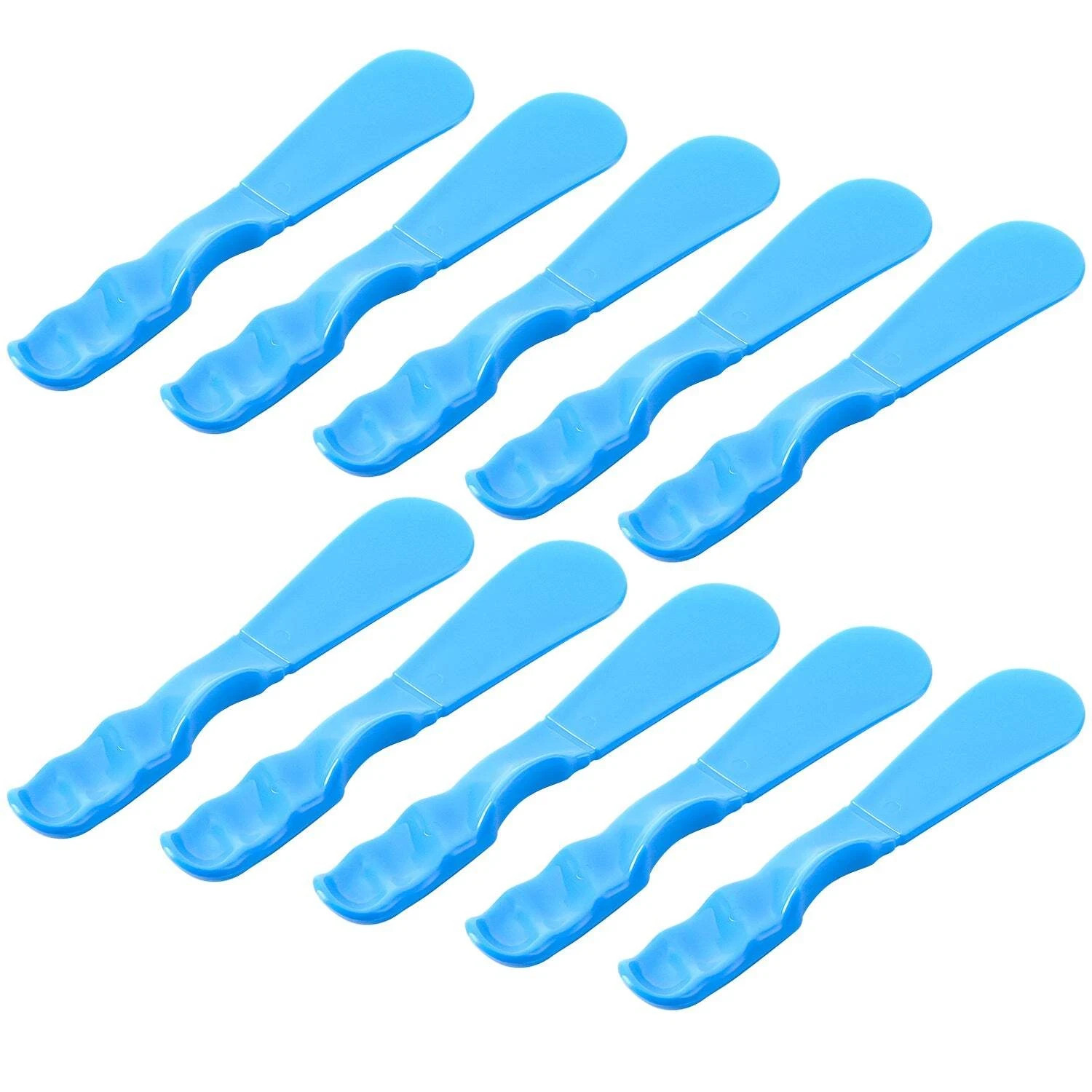 10 Pcs Autoclavable Mixing Spatulas, Dental Ergonomic Alginator Mixer 7.5”