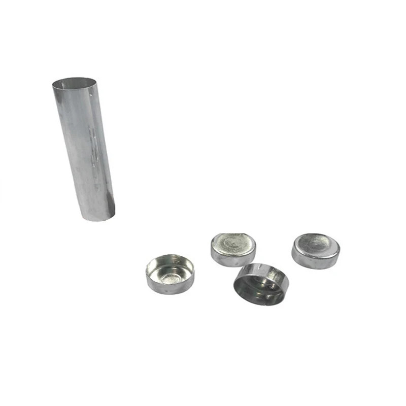 100pcs Dental Lab Aluminum Tube Empty Cartridges For Flexible Acrylic 22* 120mm