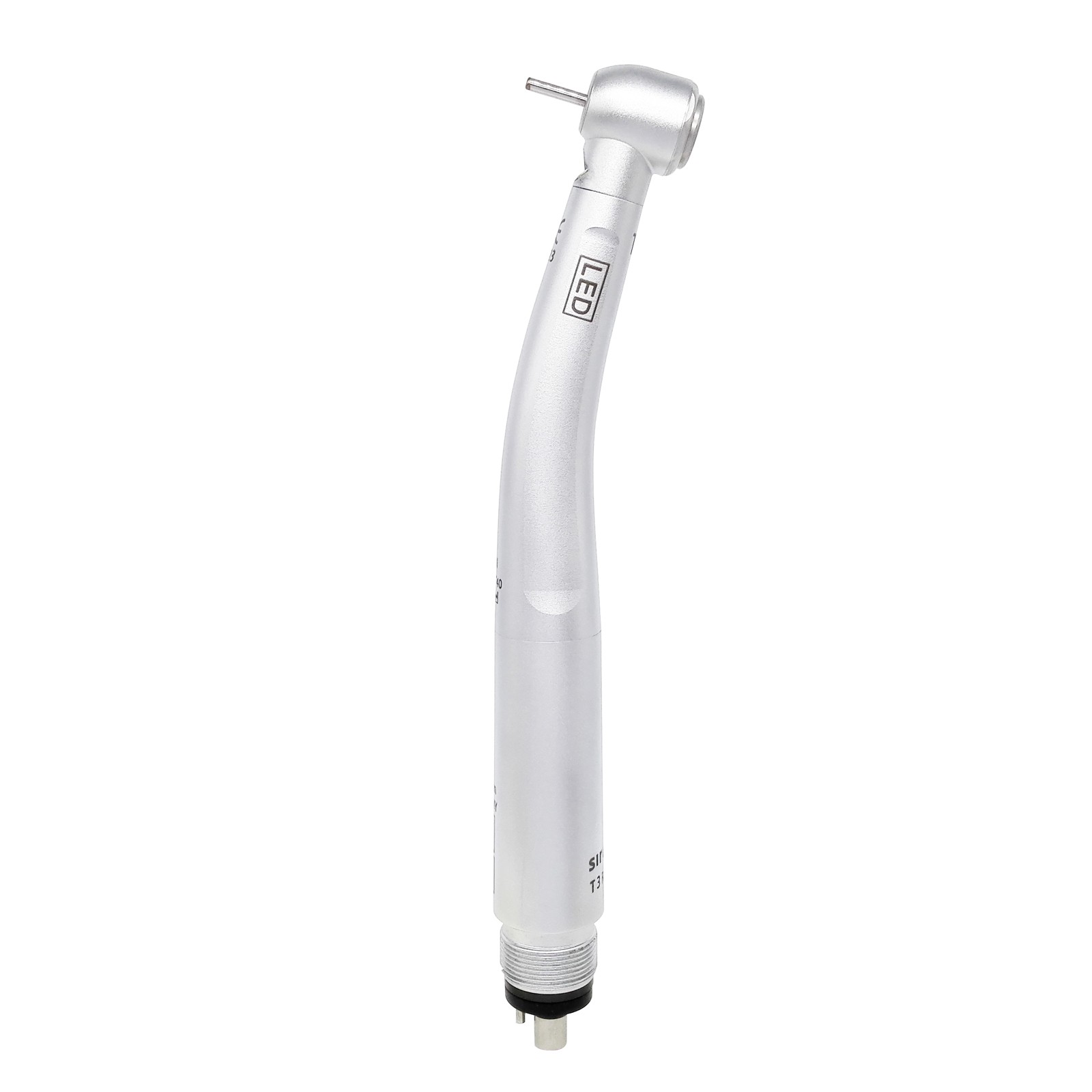2x Sirona T3 Racer Dental High Speed Handpiece LED Fiber Optic 4Hole Push button