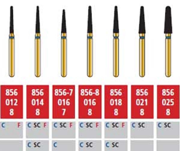 Alpen Turbo Cut FG #856.018 Supercoarse Grit Diamond