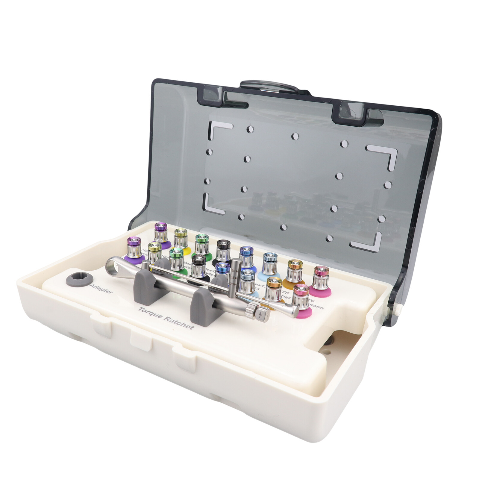 Universal Implant Repair Prosthetic Tool Kit with16PCS Screwdrivers Wrench HGY-7
