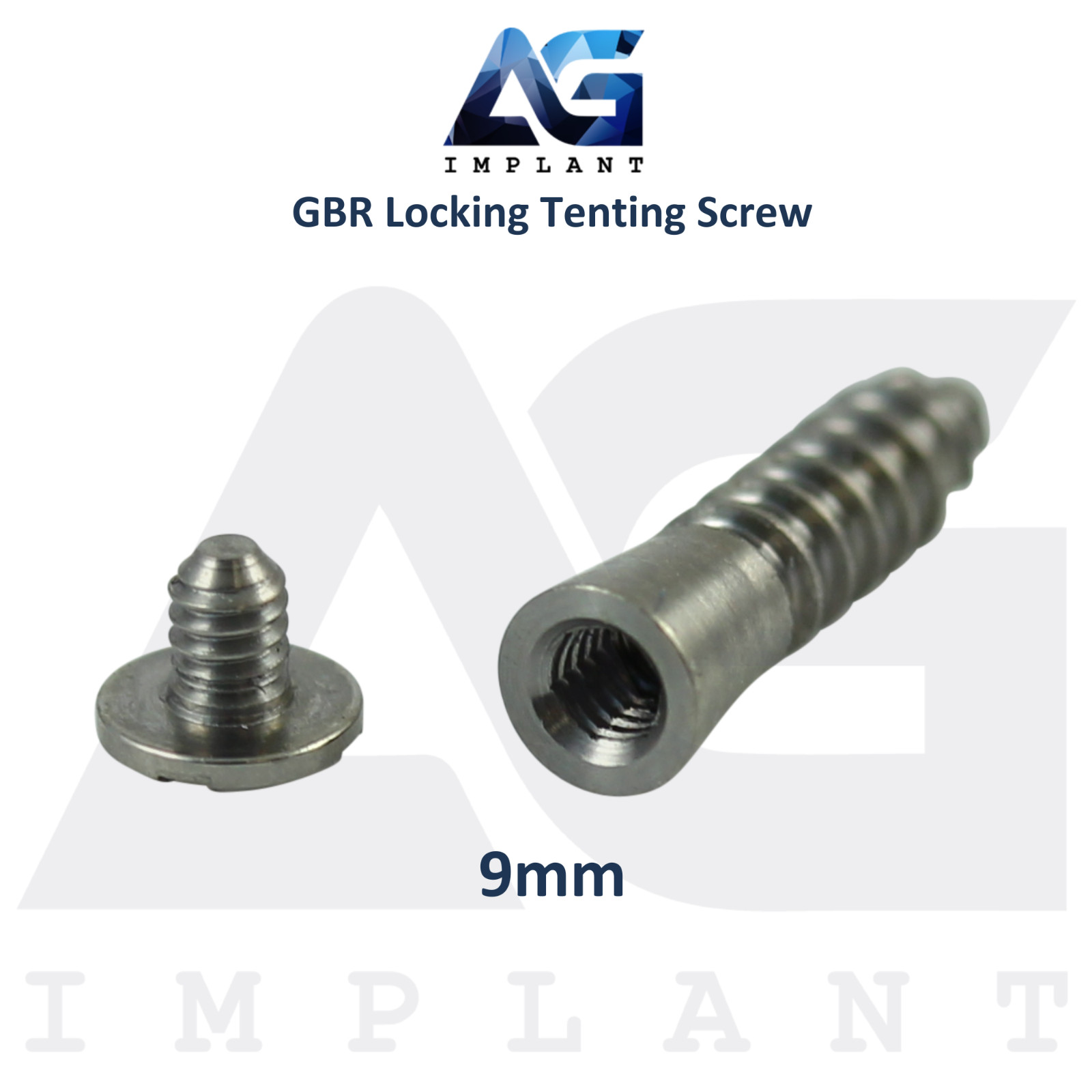 5 Dental Locking Tenting Screw Ø2.5mm GBR Membrane Titanium Fixation Sterile