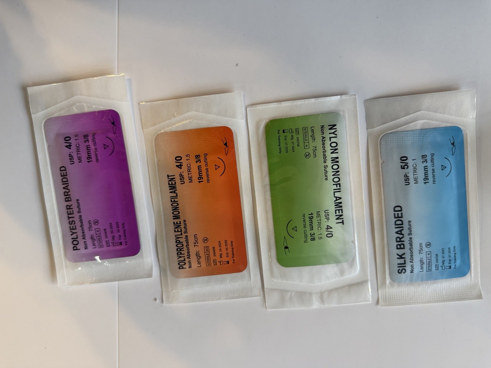 YourSci Suture Practice Kit w/ Instruments, Sutures & Silicone Pad for Surgery