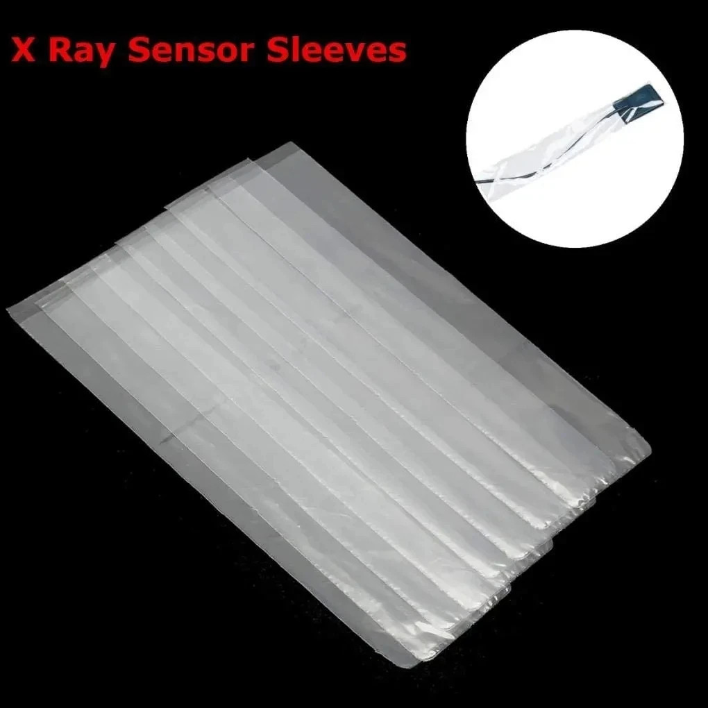 500Pc Disposable Dental Material Plastic X-Ray Sensor Protective Film Cover Bags