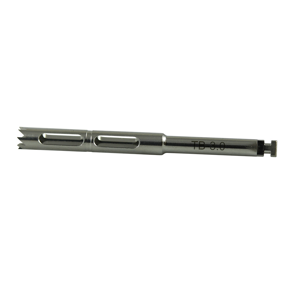 Dental Surg Trephine Bur Ø3.0 Fixture Removal Exposure B0ne Grft Stainless Steel