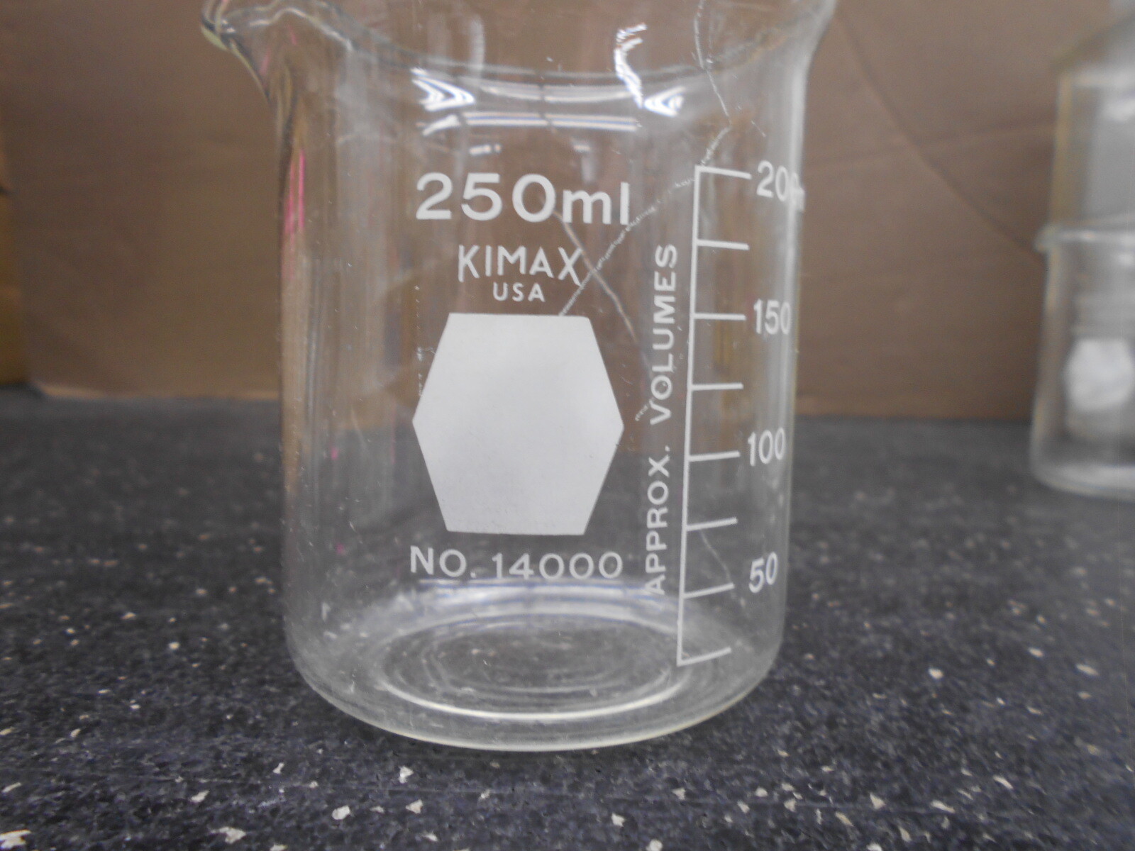 KIMBLE KIMAX 14000 250mL GLASS BEAKER