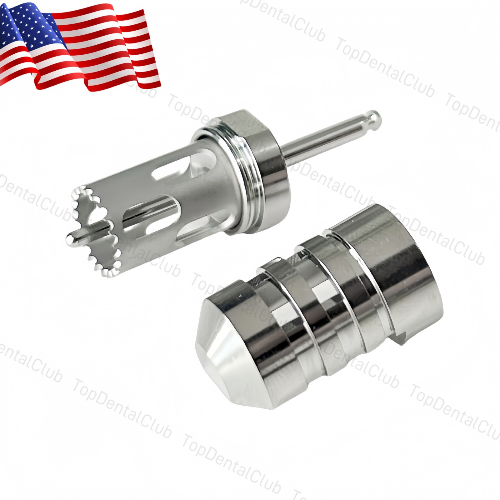 ⌀9.0mm Dental Harvest Drill Half Month Bone Augmentation Take Sheet-Like Bone