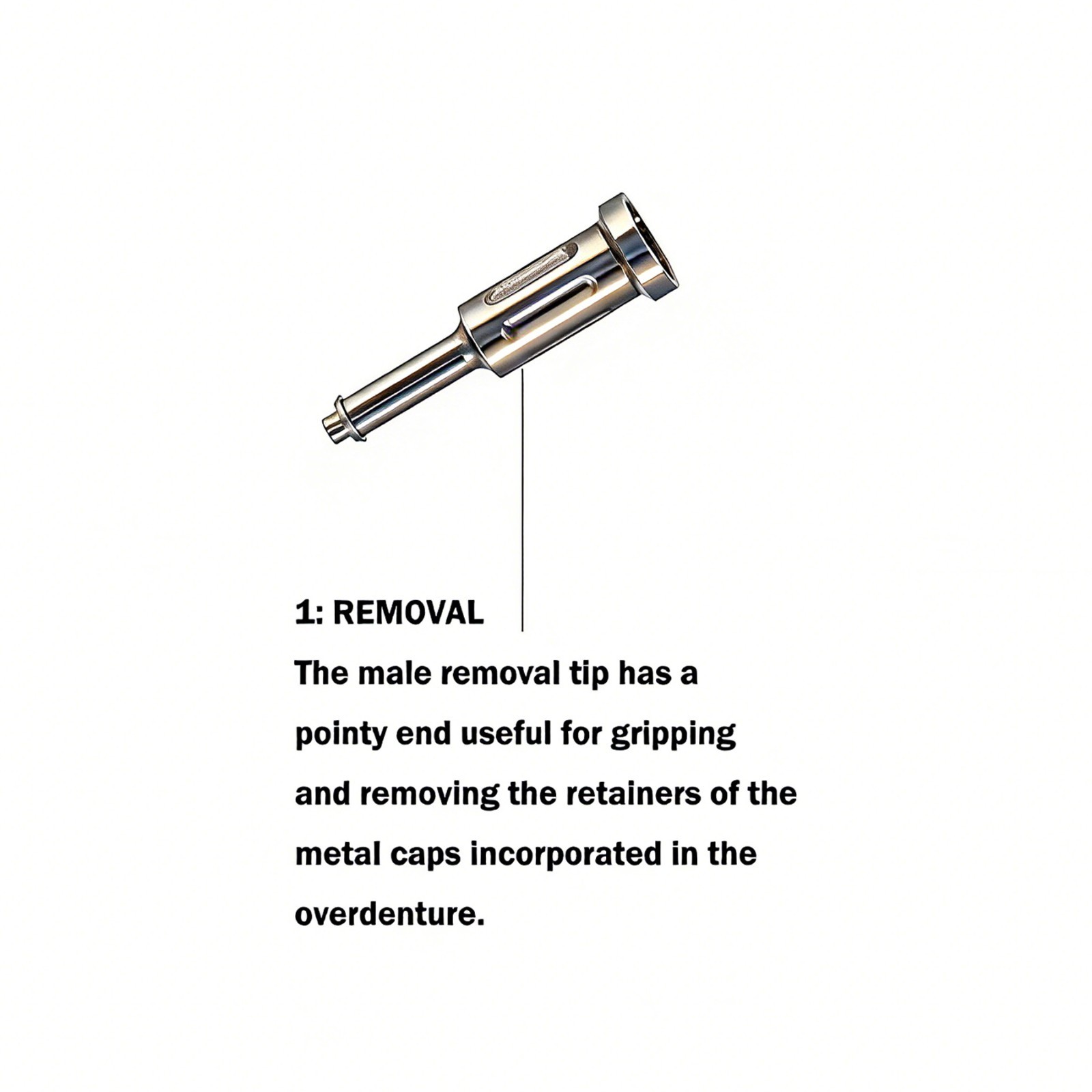 US Universal Implant Remove Core Tool Set – PEEK, Durable, 2.4 lbs, 4pcs Set