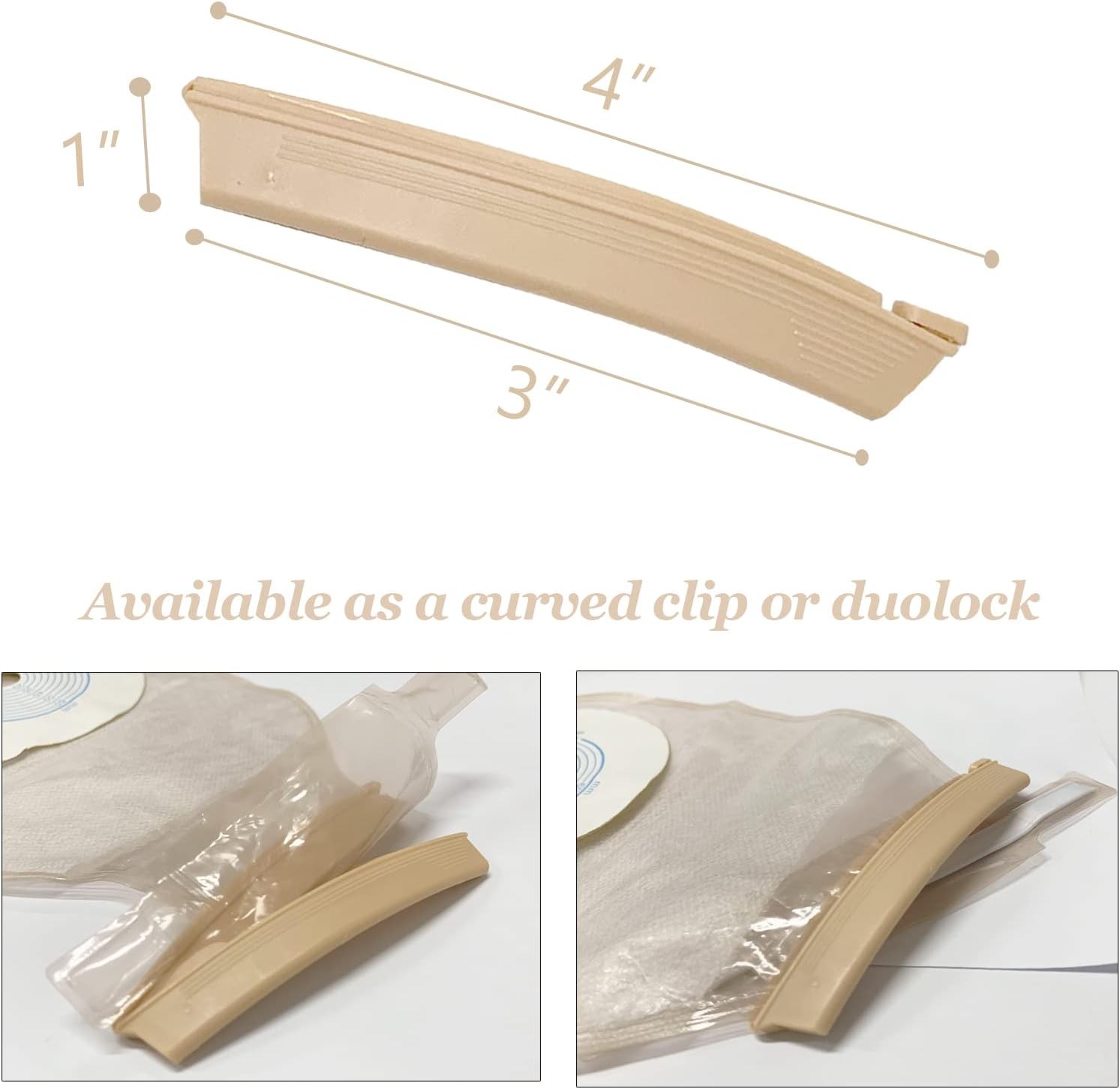 Universal Ostomy Bag Clip, Drainable Pouch Clamps, Tail Closure Surefit,…