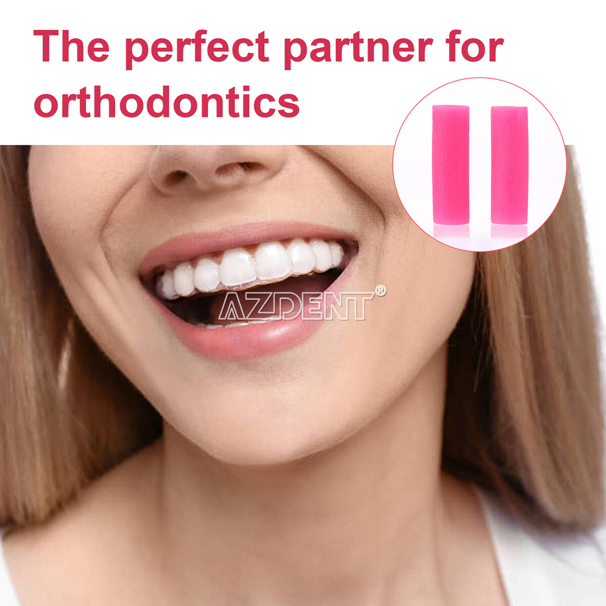 12Pcs Dental Ortho Chewies for Invisalign Aligner Chewies Silica gel Mixed Color