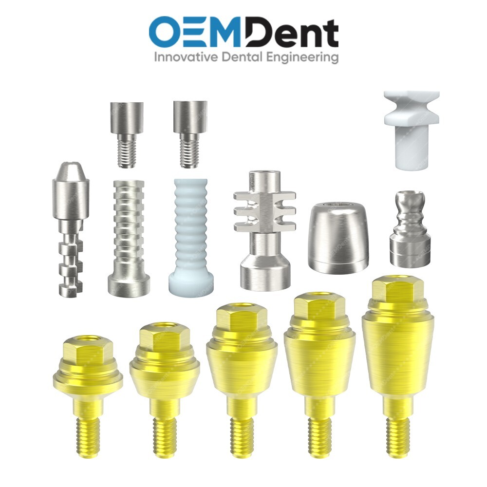 Dental Straight Multi Unit 1.4 Kit Paltop® Compatible Int Hex Connection
