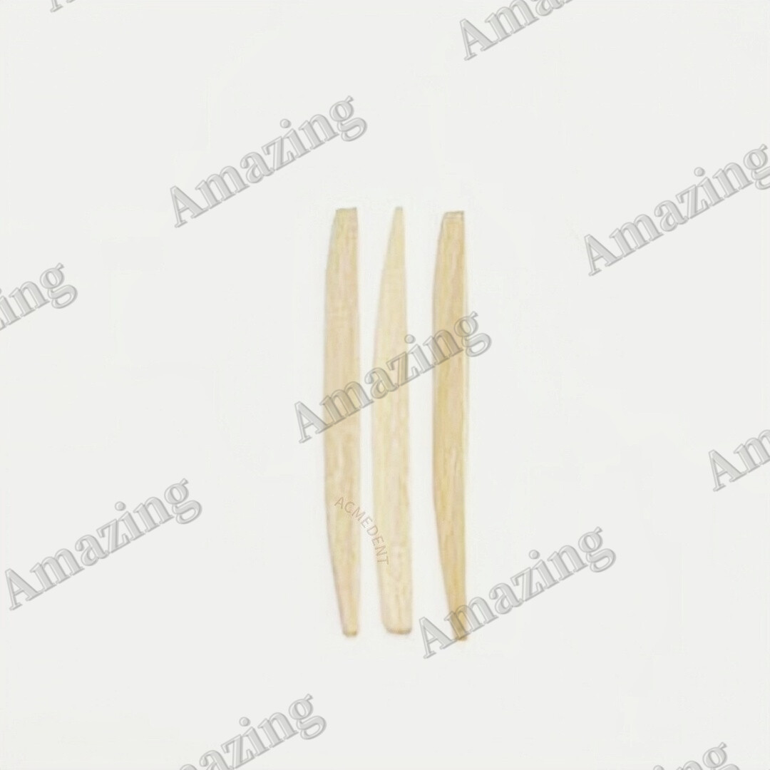Dental Interdental Composite Contoured Wood Extra Large Wooden Wedges Matrices