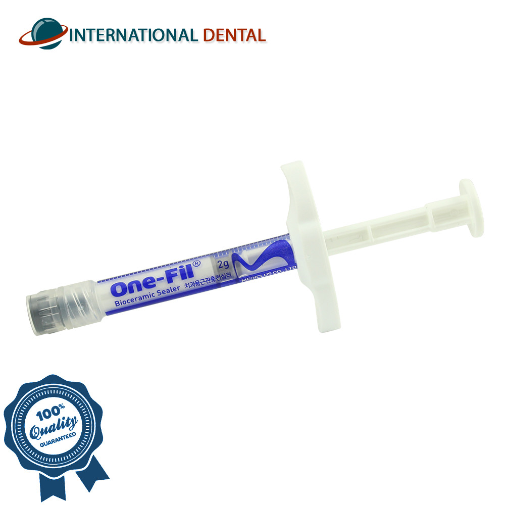 Dental Mediclus One-Fil Calcium SiIicate Based R00t Canaal Sealer 2g White Color
