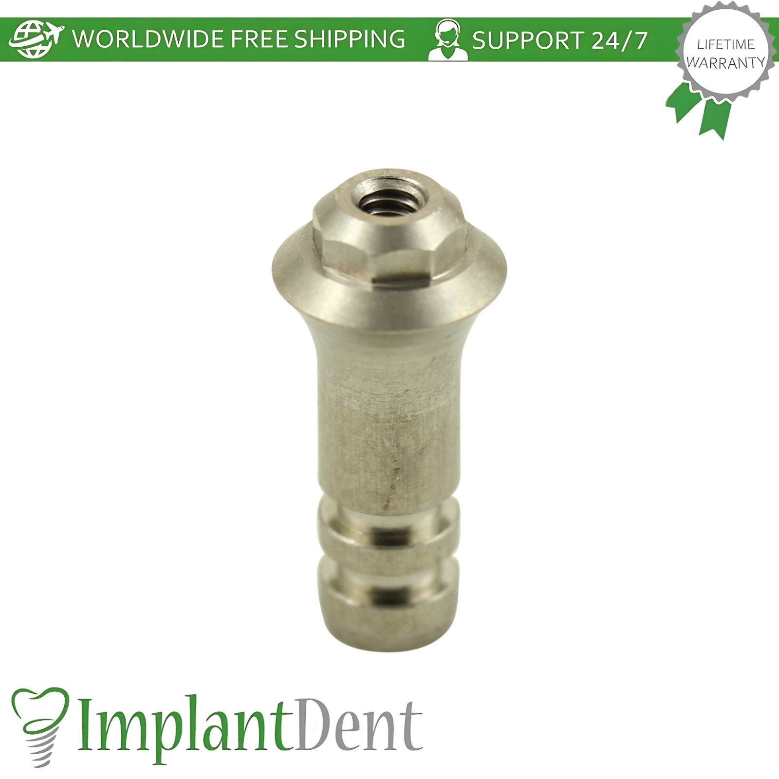 Ø6.5mm Dental Prosthetic Analog WN Straumann Tissue Level Compatible Replica